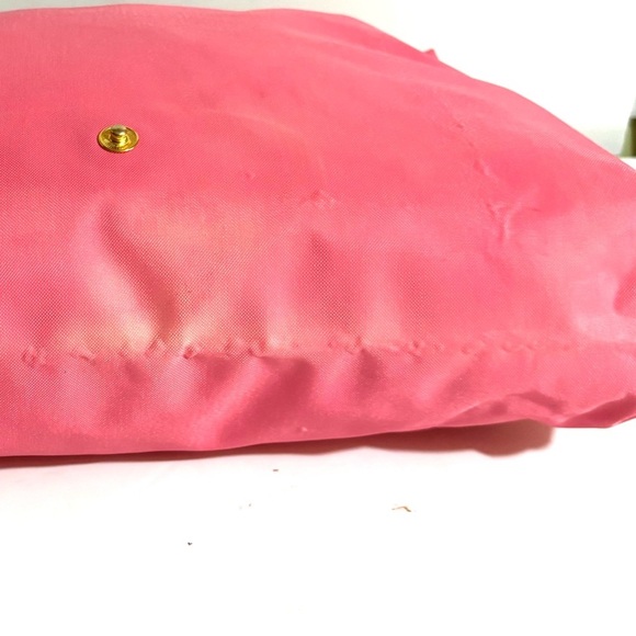 Longchamp le pliage pink decs folding documents case bag Tote salmon bag - Picture 12 of 12